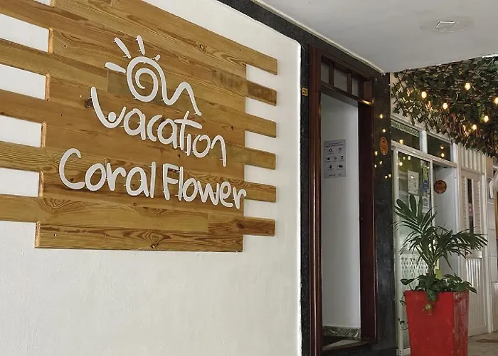 On Vacation Coral Flower San Andrés