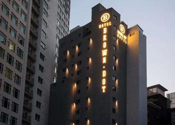 Seomyeon Brown-Dot Hotel Gold Busan