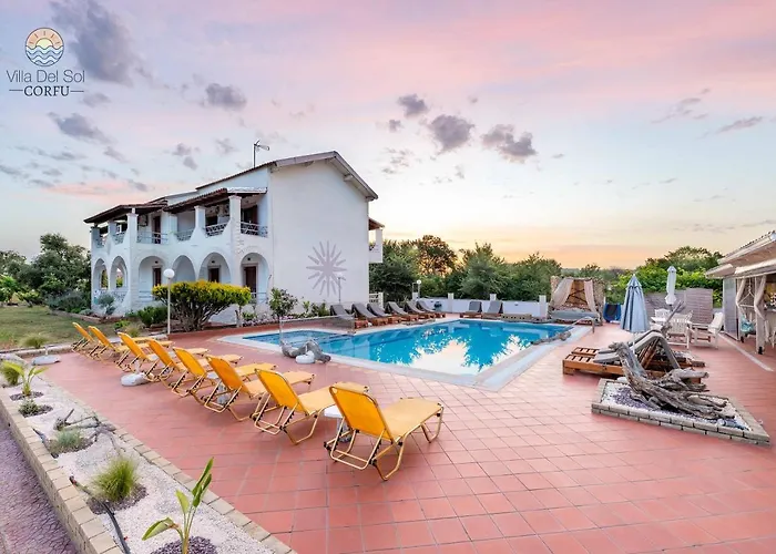 Villa Del Sol Corfu Sidari 