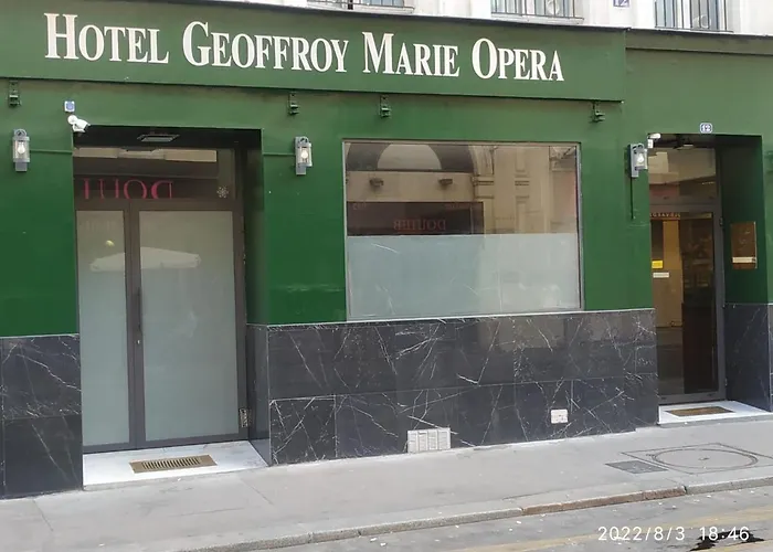 Hotel Geoffroy Marie Opera Paris