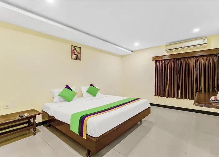 Treebo B Coral, 2 Km From Promenade Beach Pondicherry