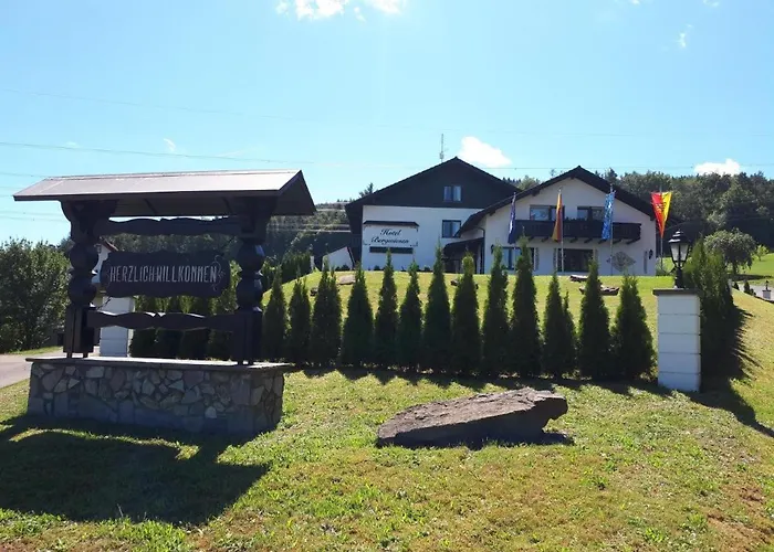 Hotel Bergwiesen - Zimmer mit Balkon oder Terasse Lohr