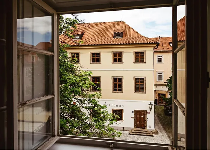 Hotel U modrého orla - At the blue eagle Praga