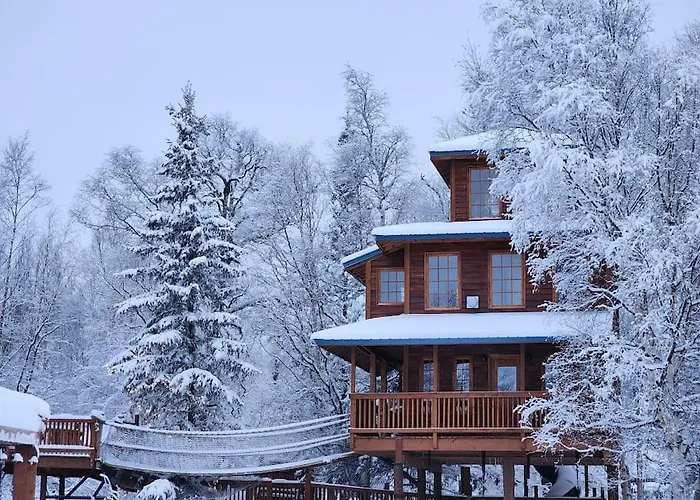The Eagle'S Nest Treehouse Cabin Palmer
