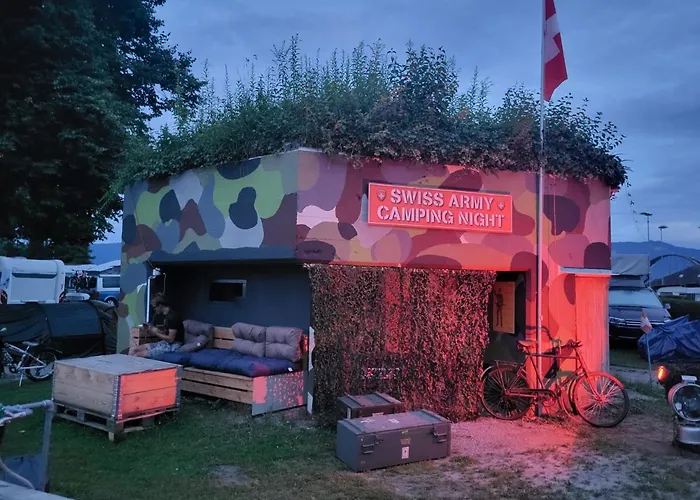 Swiss Army Camping Night / Militaerbunker St. Margrethen