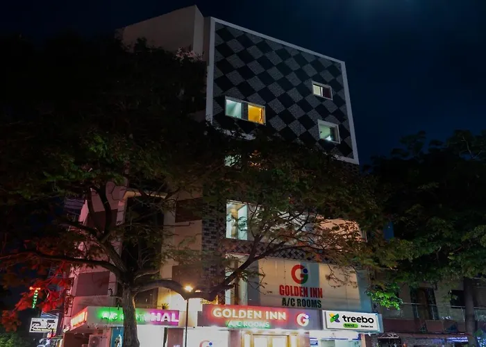Treebo Golden Inn, 700 Mtrs From Promenade Beach Pondicherry