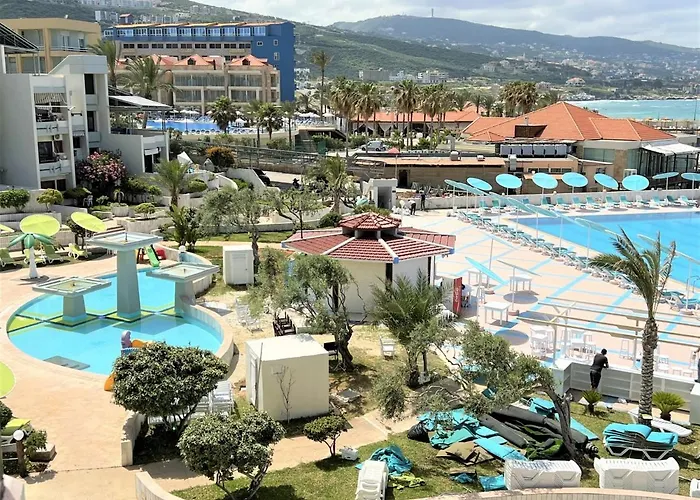 Beachfront Chalet In Aqualand Resort - Batroun