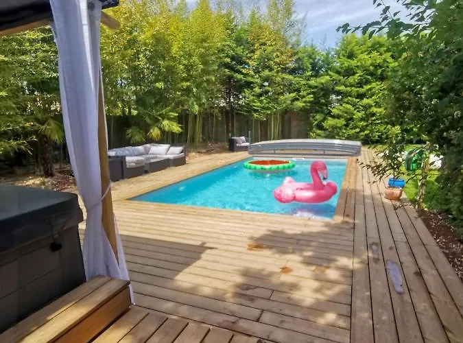Villa Moya, Dependance Privee Piscine & Spa Châteauneuf-sur-Loire