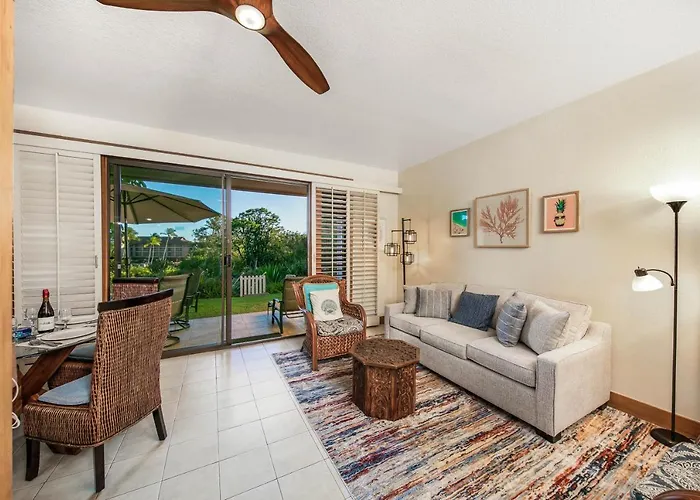 Kiahuna Plantation Unit 320 - Ground Floor Garden View, Air Conditioning Koloa