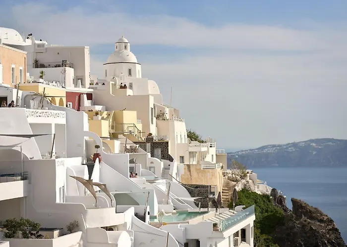 Amphitheater Cave Houses Fira 