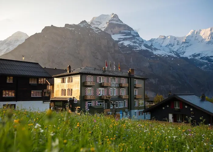 Hotel Drei Berge Murren