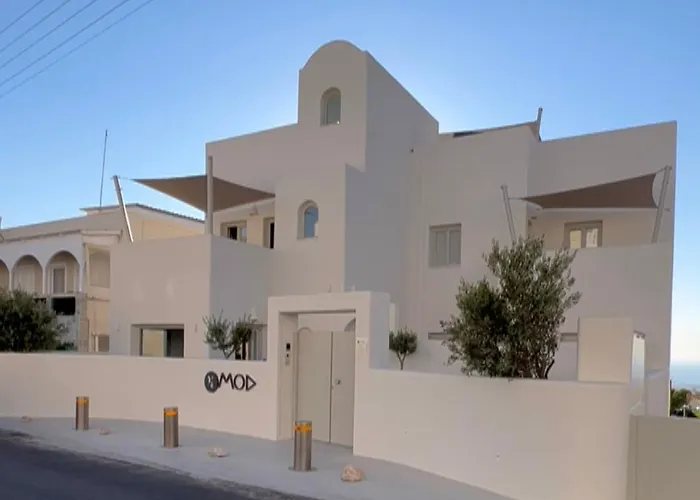 Mod Santorini Vegan Accommodation Fira 