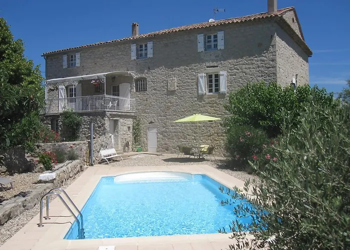 Bed and Breakfast Mas De La Garrigue à Les Vans
