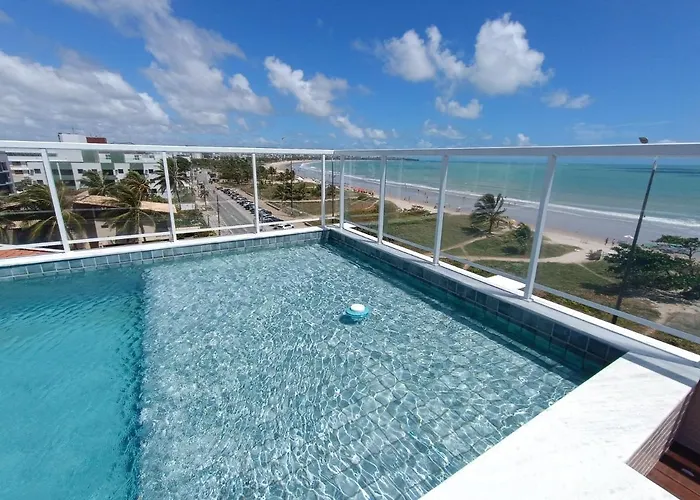Pe Na Areia No Bessa - Paradise Beach - Piscina Na Cobertura João Pessoa