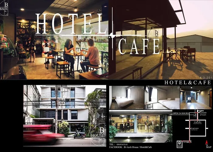 B Arch House Hotel And Cafe Ll No Parking Ll Chiang Mai