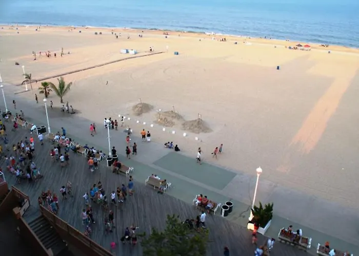 Studio W Balcony And Ocean View - Boardwalk One - 203 Ocean City