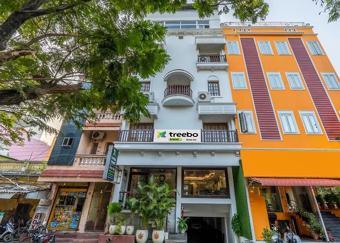 Treebo Grace Inn, 3 Min Walk From Promenade Beach Pondicherry