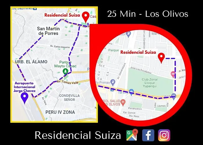 Hotel Residencial Suiza Lima