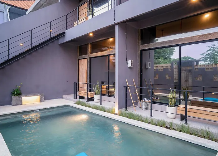 Alaya Homes B - Stylish Japandi Loft Suite In Seminyak