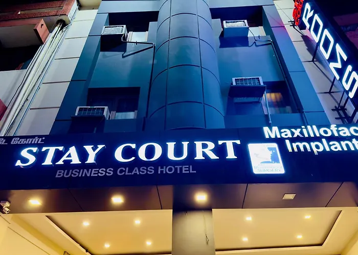 Stay Court - Business Class Hotel - Near Central Railway Station Chennai