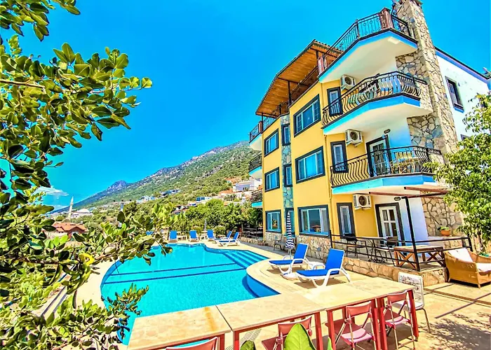 Apart Villa Asoa Kalkan Peaceful Sea View
