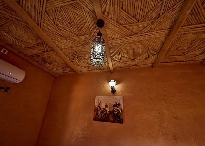 Hotel Chez Brahim vue panoramique à Ait Benhaddou