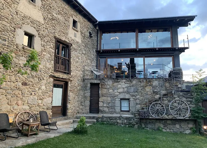 Bed and Breakfast Mas Farner - Adults Only Angoustrine