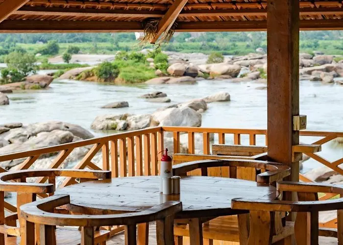 Leo Woods Hampi River View