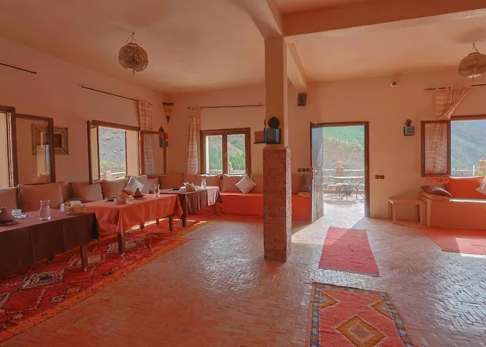 Hotel Aux lumières du toubkal Light of Toubkal à Imlil 
