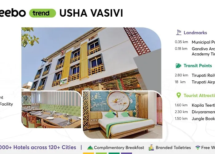Usha Vasavi Alipiri Road Hotel Tirupati