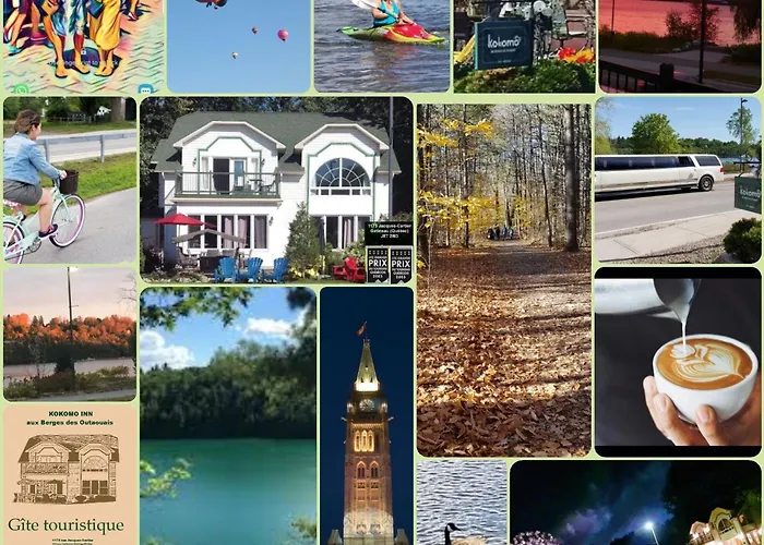 Kokomo Inn Bed And Breakfast Ottawa-Gatineau'S Only Tropical Riverfront B&B On The National Capital Cycling Pathway Route Verte #1 - For Adults Only - Chambre D'Hotes Tropical Aux Berges Des Outaouais Bnb #17542O