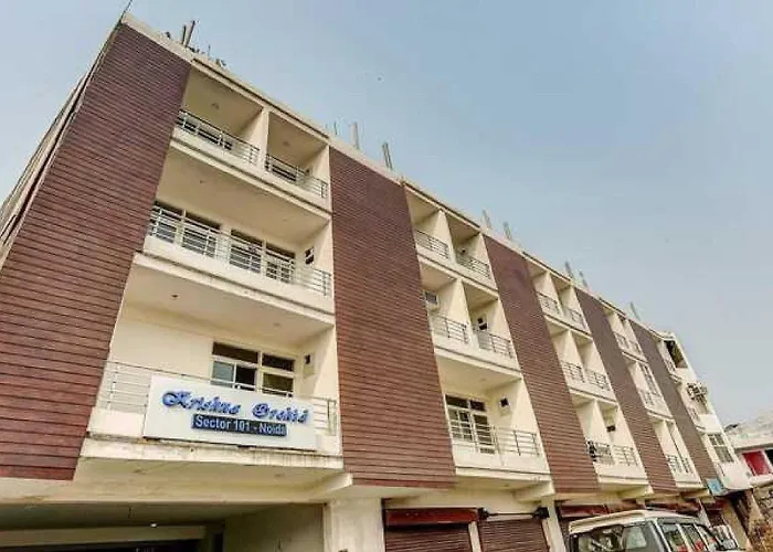Hotel O Krishna Orchid Near Noida Sector 81 Metro Station