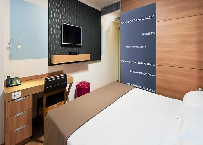 Tryp By Wyndham Sao Paulo Airport - Hotel De Transito Terminal 3 Internacional - Lado Ar - Area Restrita A Passageiros Ja Embarcados E Sem Bagagens Para Despachar - Transit Hotel, Only Carry-On Guarulhos