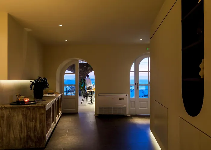 Yalos Hotel Sunset View Mykonos Town Private Rooms