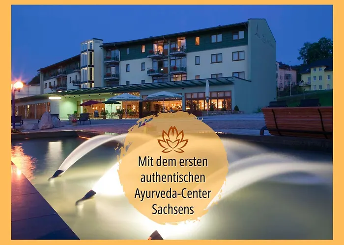 Hotel Am Kurhaus Mit Erstem Ayurveda Center Sachsens - Direkt Am Gesundheitsbad Actinon & Kurpark Aue-Bad Schlema