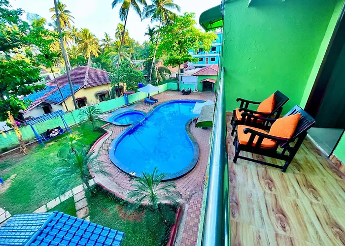 Hotel The Golden Shivam Resort - Big Swimming Pool Resort In Goa Calangute