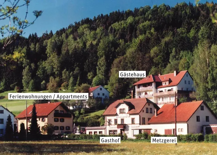 Gasthof Hotel Schwarzes Roß Bad Berneck im Fichtelgebirge