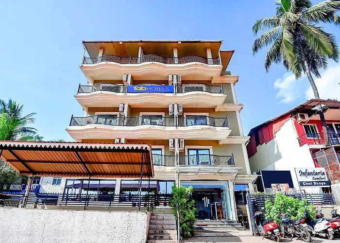 Fabhotel Prime Infantaria Comfort With Pool, Calangute Beach - 500M From Calangute Beach