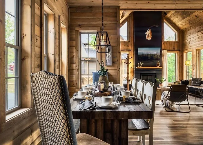 Hawk Mountain Modern Lodge Lux Fam Friendly Cabin Sevierville
