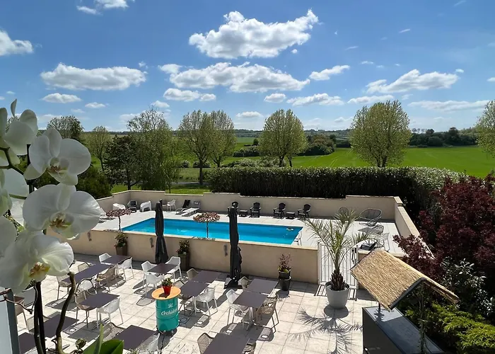 Les Orchidees , Hotel & Restaurant Verdun-sur-Meuse