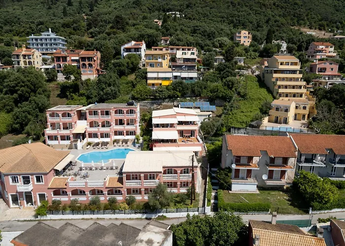 Paradiso Hotel Corfu Sea View Apartments With Pool In Ýpsos