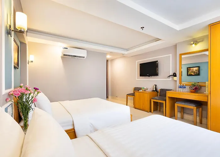 Lucky Star Hotel 146 Nguyen Trai Ho Chi Minh-stad