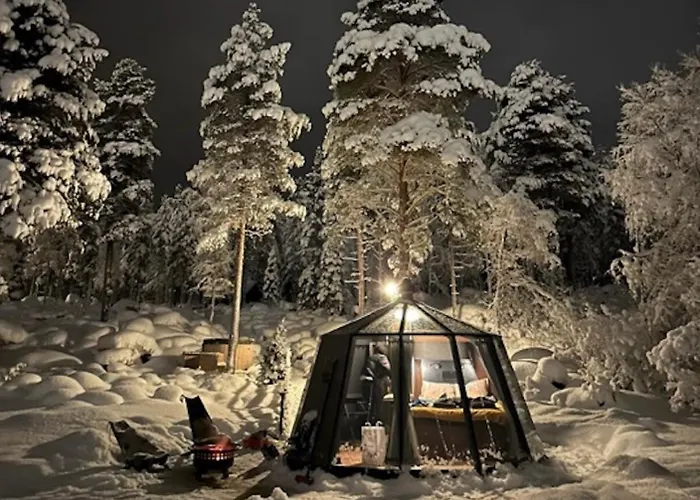 Aurora Igloo, Sauna Spa & Dinner By Invisible Forest Lodge Adults Only Rovaniemi