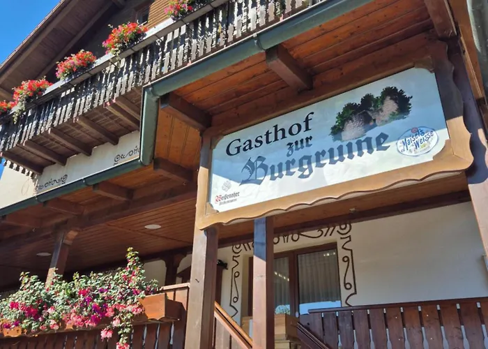 Gasthof zur Burgruine Pottenstein