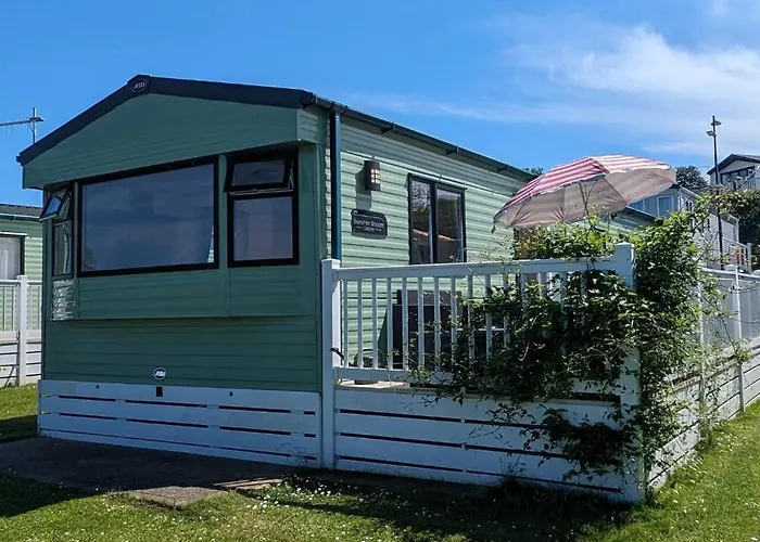 Lovely Bright Modern Caravan Swanage On Peaceful And Tranquil Holiday Park