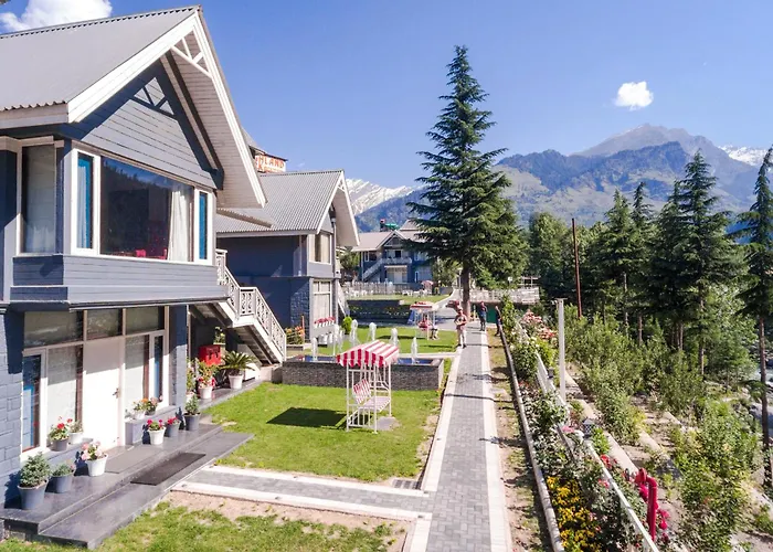 The Highland Park - A Truly River Side Resort Manali 