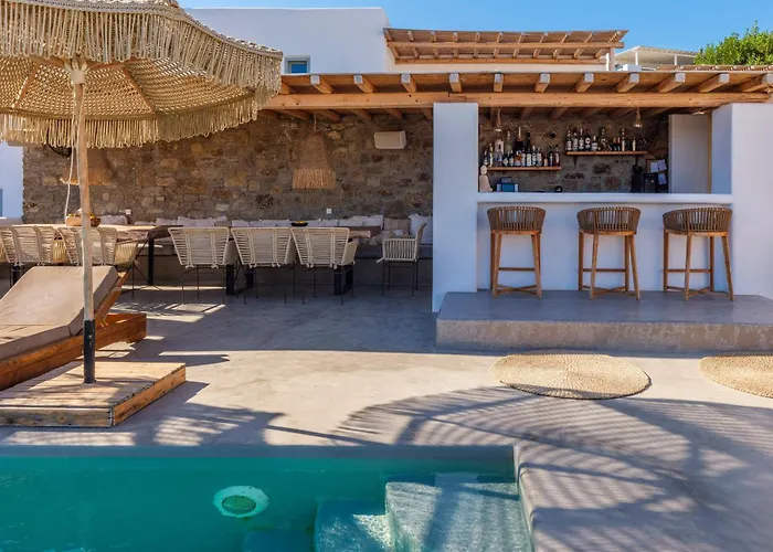 Trinity Mykonos - Beachfront Villa Platys Gialos 
