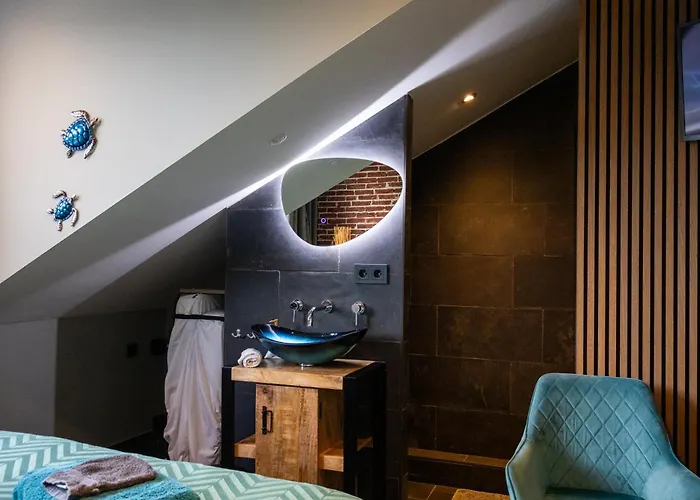 Koraal - Comfortabele kamer bij B&B Gezond aan Zee - Exclusief Wellnesstuin Ouddorp