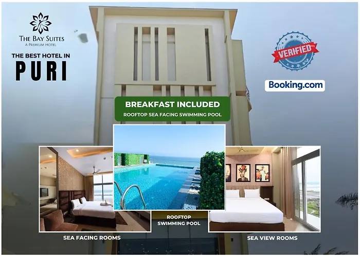 The Bay Suites Sea Facing Hotel- Right On The Golden Beach Puri