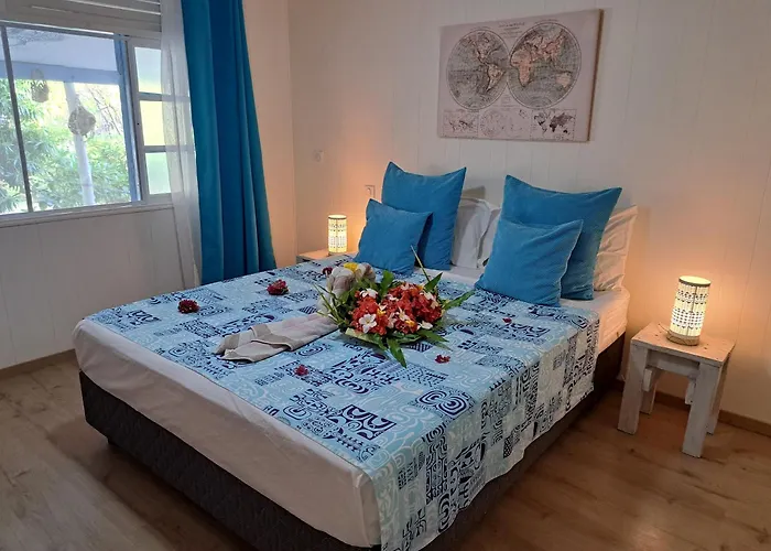 Moana Breeze Rangiroa - Rental Car Included - Air Conditioning - Wi-Fi Tiputa